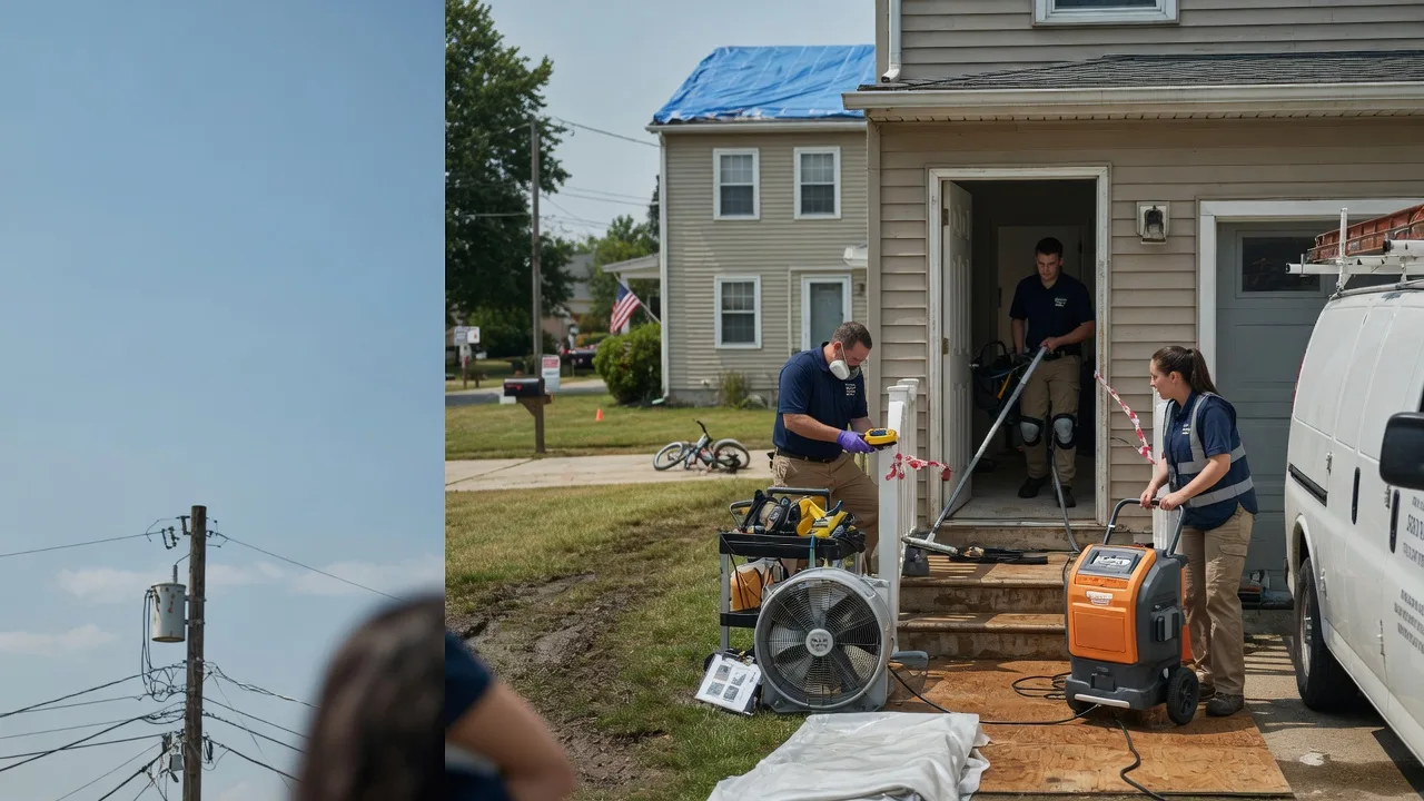 Water Damage Repair in Upper Tract, WV near me